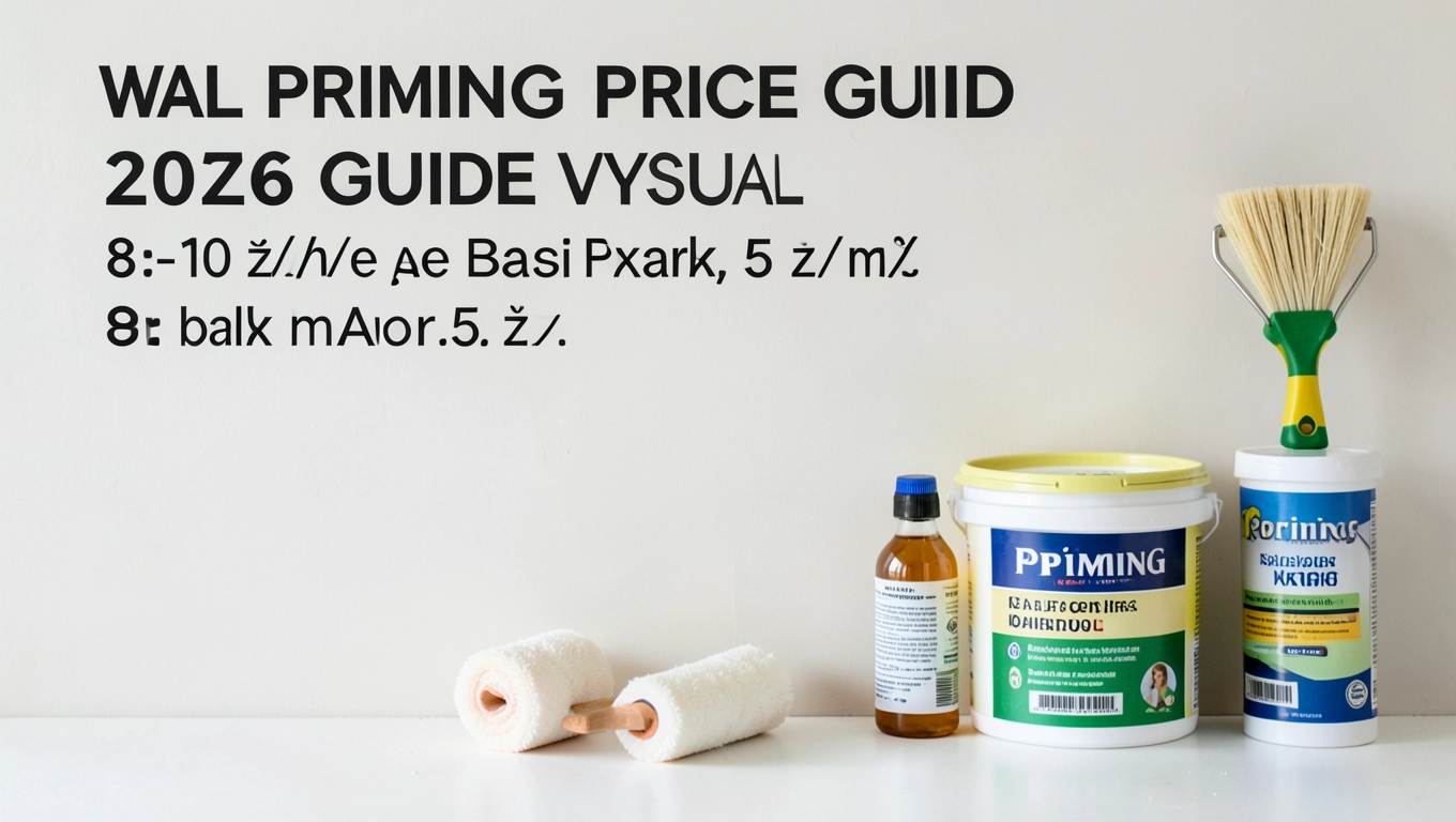 Cennik gruntowania ścian 2026