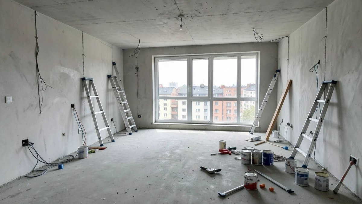 czas wykończenia mieszkania 114m2 pod klucz polska