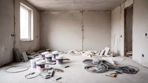 cena wykończenia mieszkania za m2 2025 robocizna