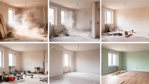 Etapy wykończenia mieszkania w stanie deweloperskim