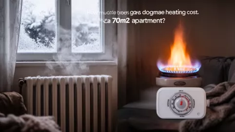 Ile kosztuje ogrzewanie gazowe mieszkania 70m2
